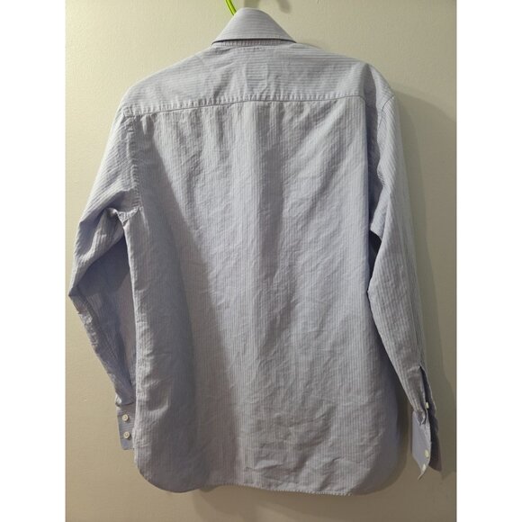 Armani Collezioni Luxury Men Shirt Size 39 15 1/2 Made in Italy Pre-Owned - Picture 4 of 8